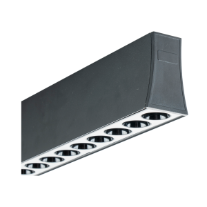 suspended led linear light (canton optic lens) 1102