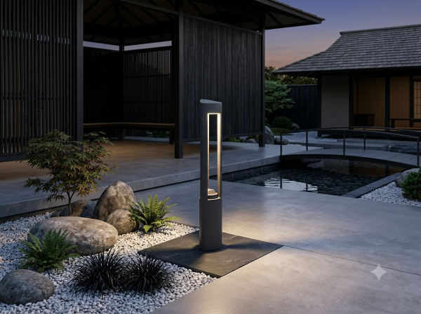 led bollard lightning