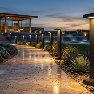 bollard lights | outdoor led pathway & landscape lighting