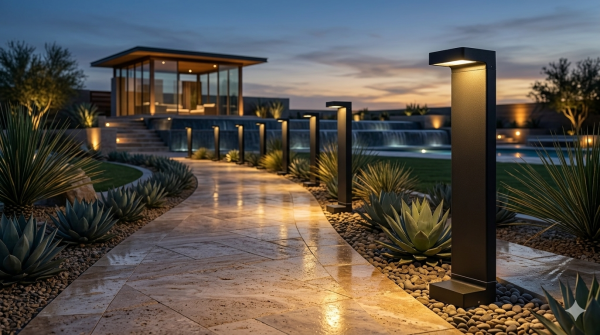 bollard lights | outdoor led pathway & landscape lighting