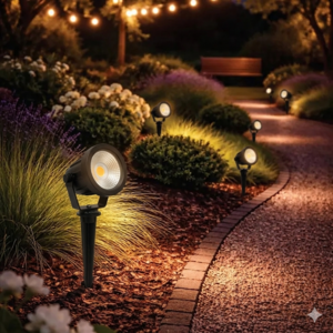 spike light outdoor garden spotlight | ip65 waterproof